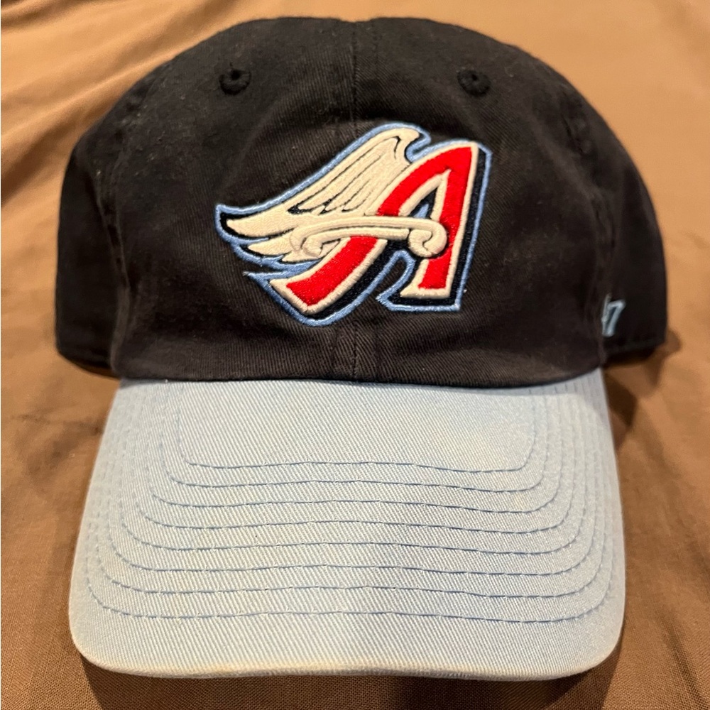 LA Angels THROWBACK strap back dad cap